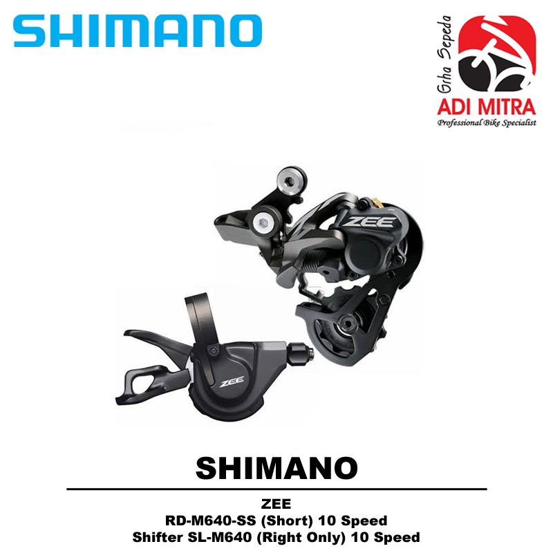 Shimano RD ZEE M640SS / Shifter ZEE M640 10 speed
