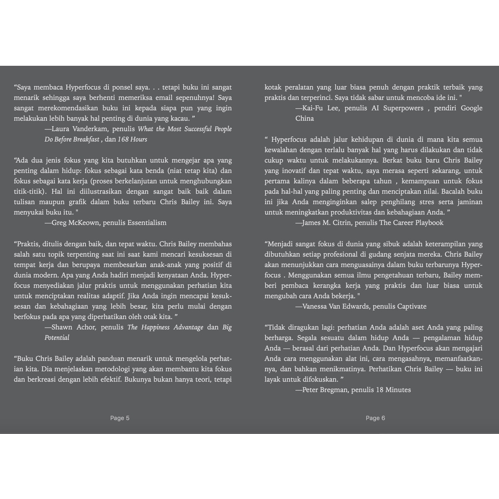 Hyperfocus - Chris Bailey Shopee Indonesia