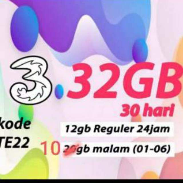 Tri 12 Gb + 10 Gb Malam