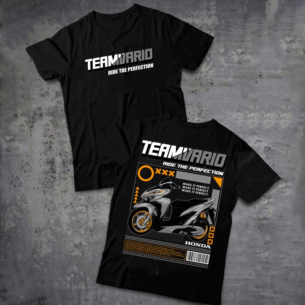 Kaos honda vario / kaos motor honda vario / baju vario / baju motor honda vario / kaos sunmori / kao