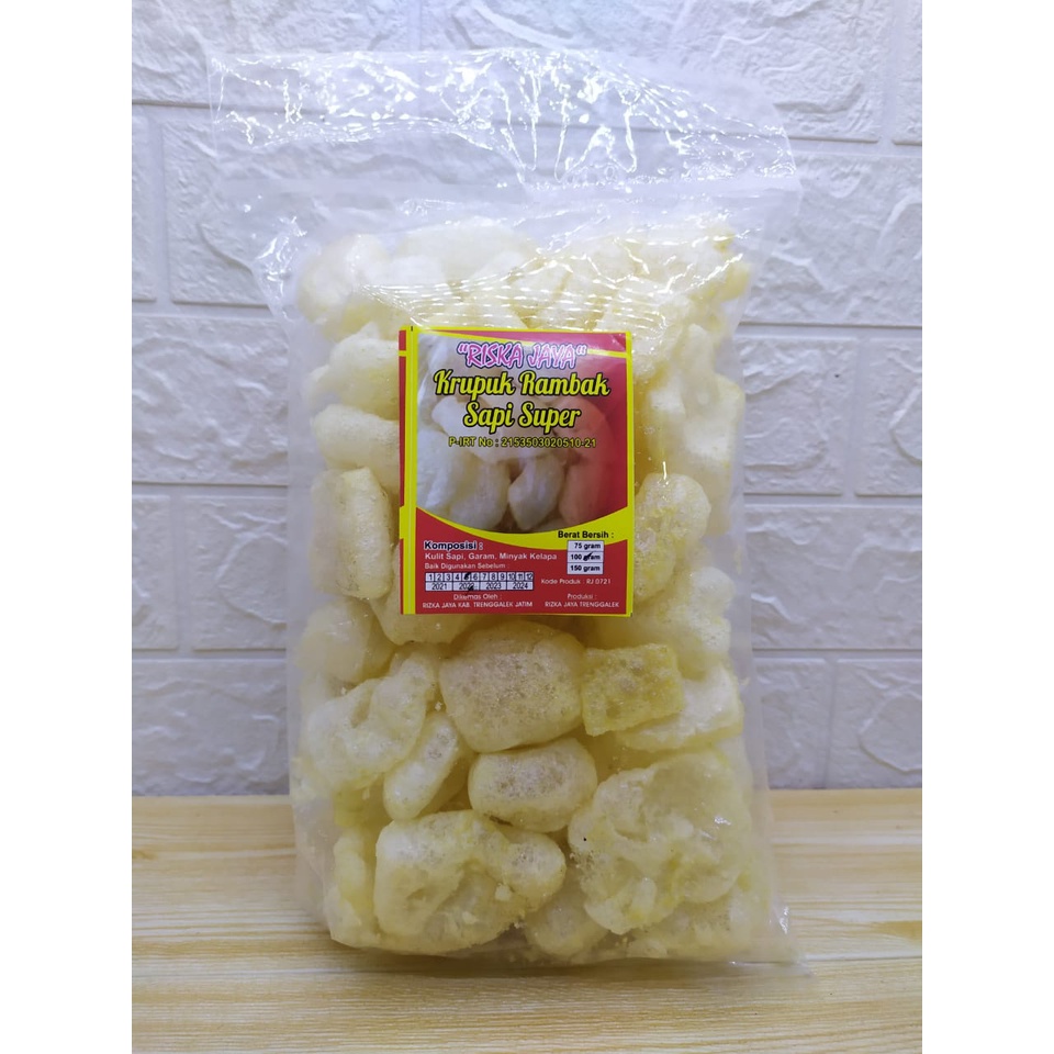 

kotakoi_mart Kerupuk Rambak Kulit Sapi Berkualitas 100 gram