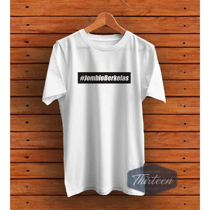 

Kaos Kata-Kata Unik Jomblo Berkelas Kualitas Distro - Putih