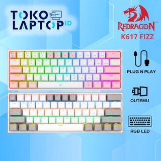 Redragon K617 Fizz Mechanical Gaming Keyboard Outemu Switch