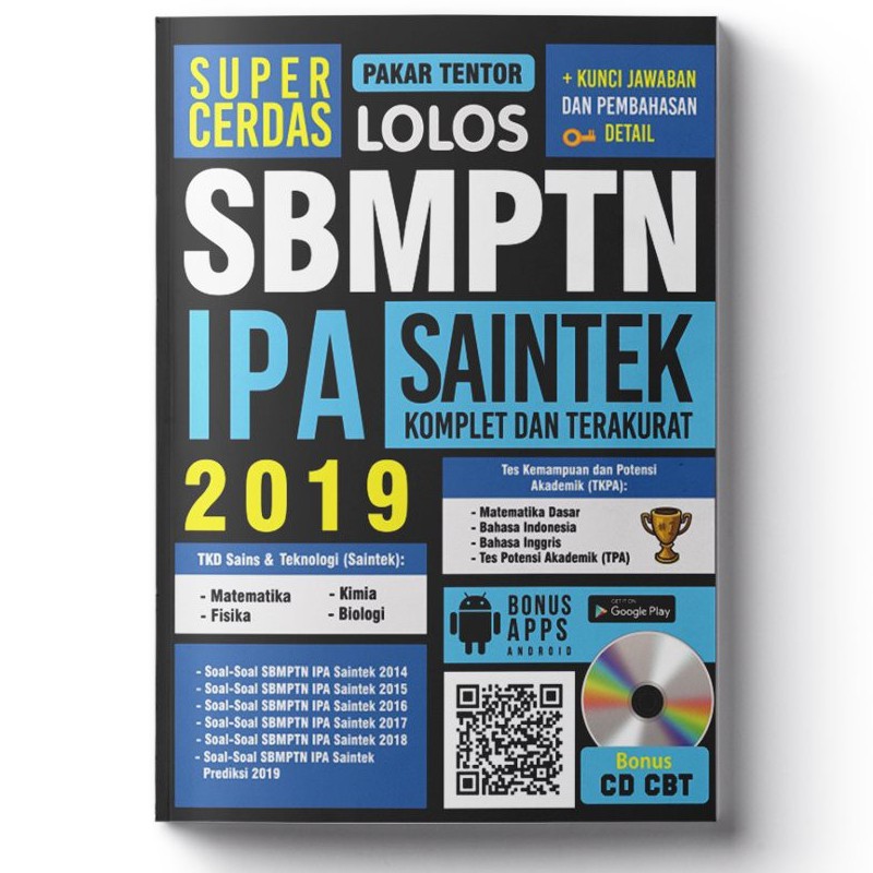 Buku Super Cerdas Lolos SBMPTN IPA Saintek 2019