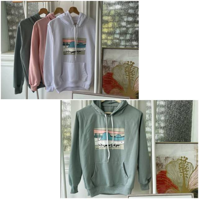 aquarium hoodie sweater/sweater pinguin lucu/sweater animal/sweater pingu lucu