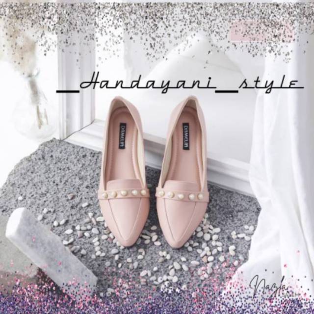 [SPESIAL DISCON-BAYAR DITEMPAT]SANDAL SLIP ON NAZLA DAMELIA