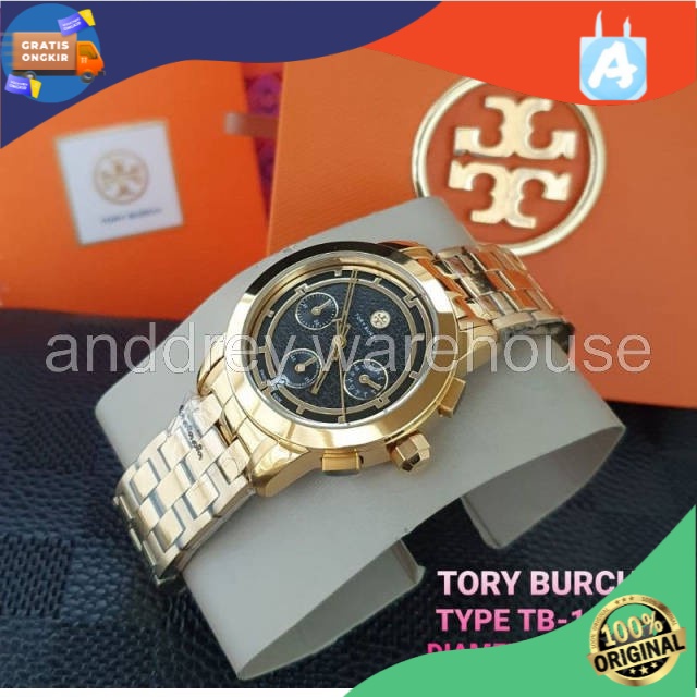 JAM TANGAN TORY BURCH TB 1024 FOR LADIES ORIGINAL