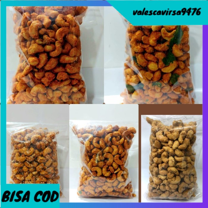 

⭐BISA COD⭐ kacang mede rasa-rasa 500 gr - MEDE MADU