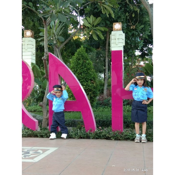 kostum tni au/baju karnaval au/baju karnaval laki  laki/tni au/tni au anak/baju karnaval