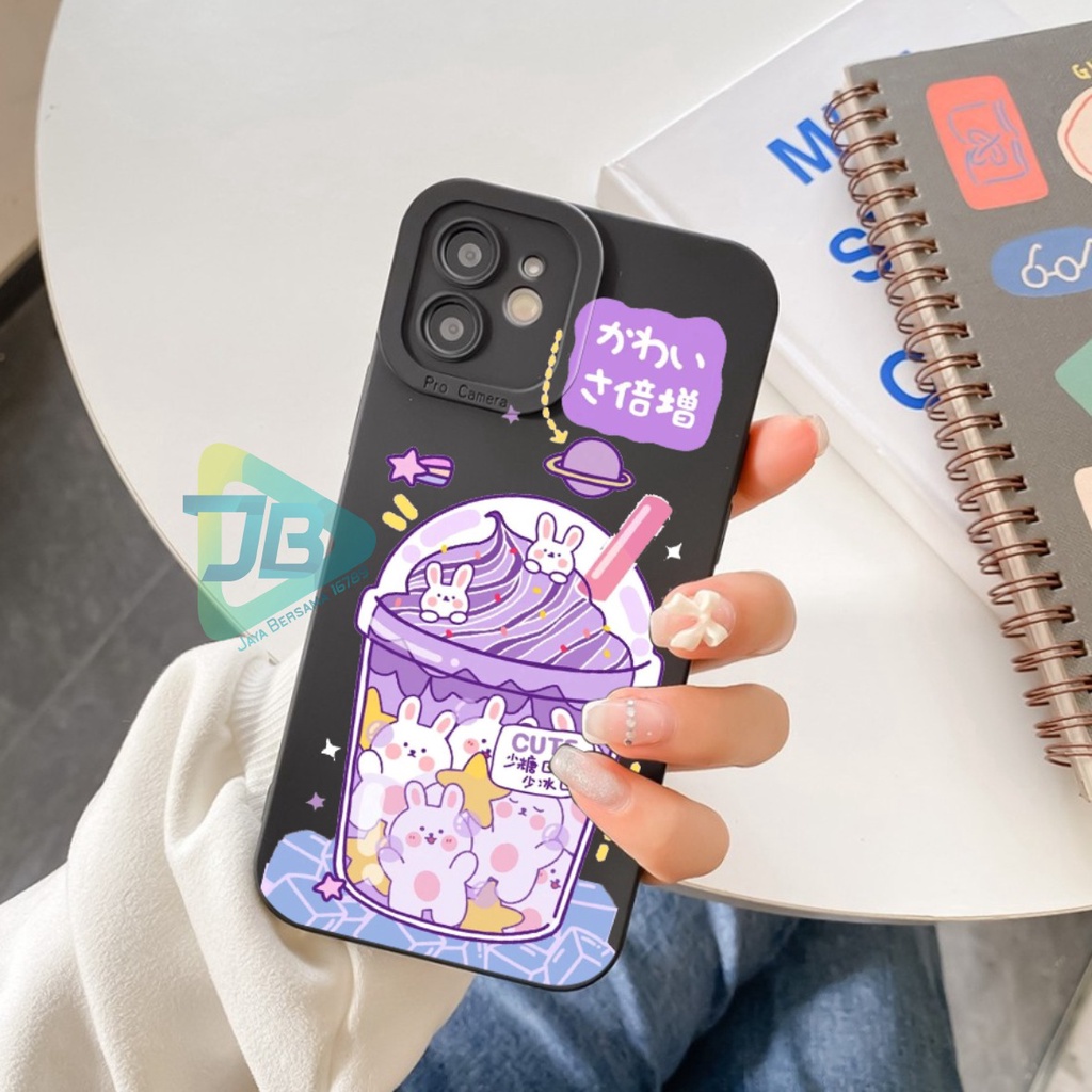 SOFTCASE PROCAMERA CUSTOM ICE CREAM OPPO VIVO SAMSUNG REALME XIAOMI IPHONE INFINIX FOR ALL TYPE JB5774