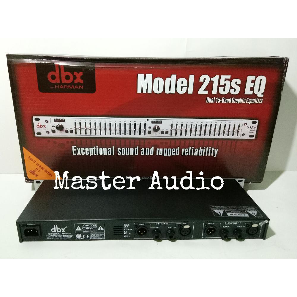 Equaliser DBX 215 Silver  Limited