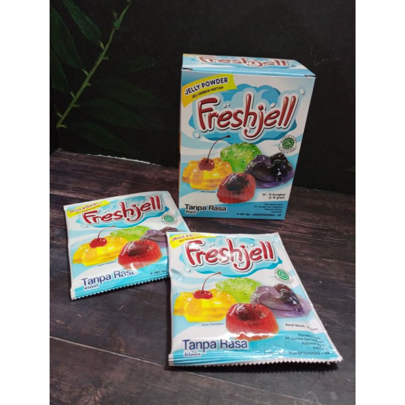 

Freshjell jelly Plain (Tanpa rasa) 7g