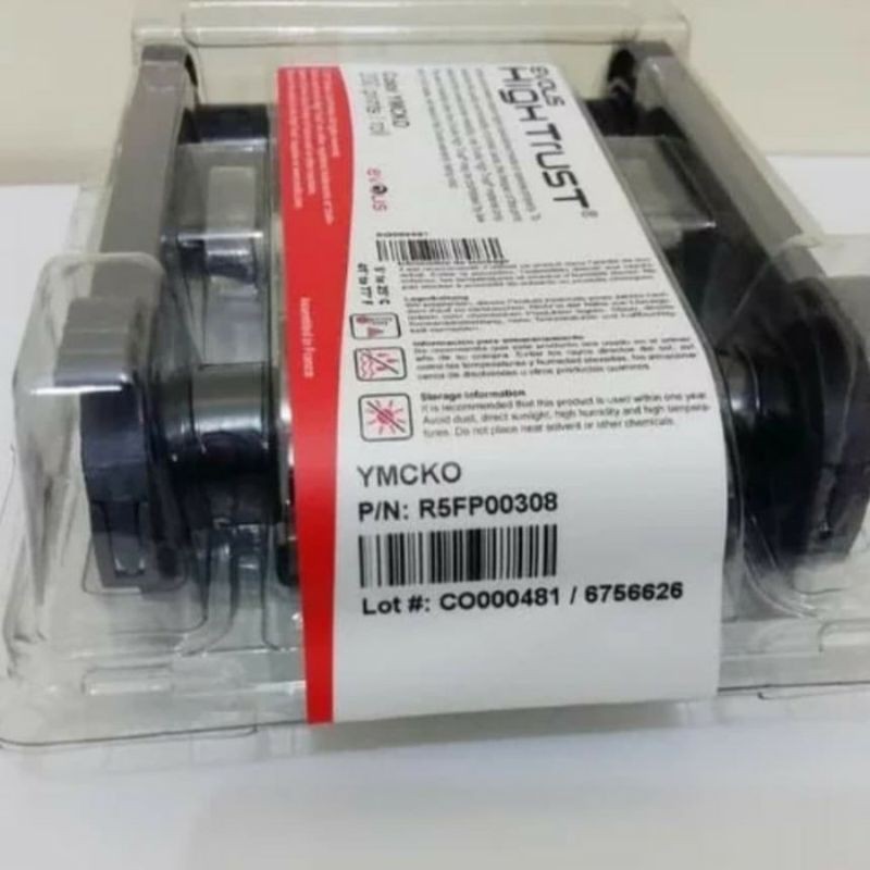 Ribbon Evolis Primacy Color 308 - YMCKO - 200 Image PN: R5FP00308