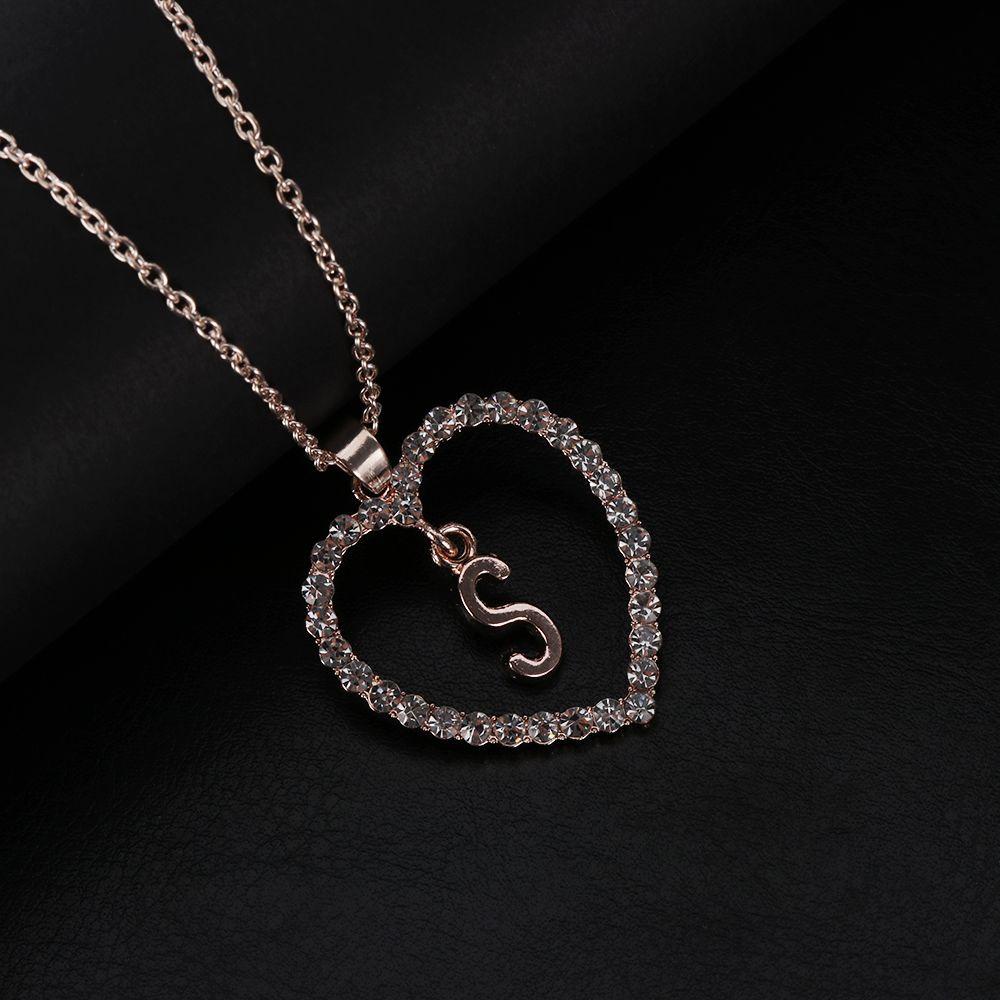 Kalung Rantai Nanas Perhiasan Wanita Baru Motif Hati