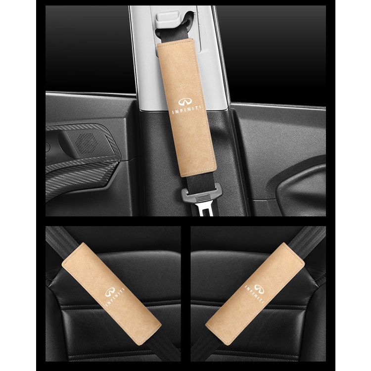 Infinidi Cover Pelindung Sabuk Pengaman Mobil Untuk qx50 QX60