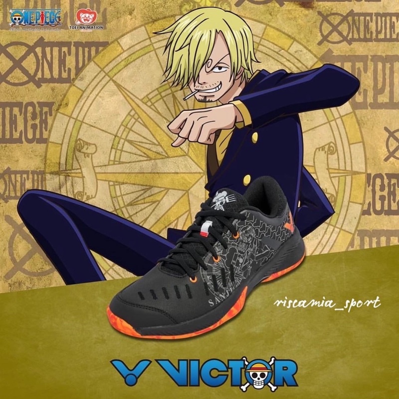 Sepatu Victor One Piece Edition Original A-OPS C Black