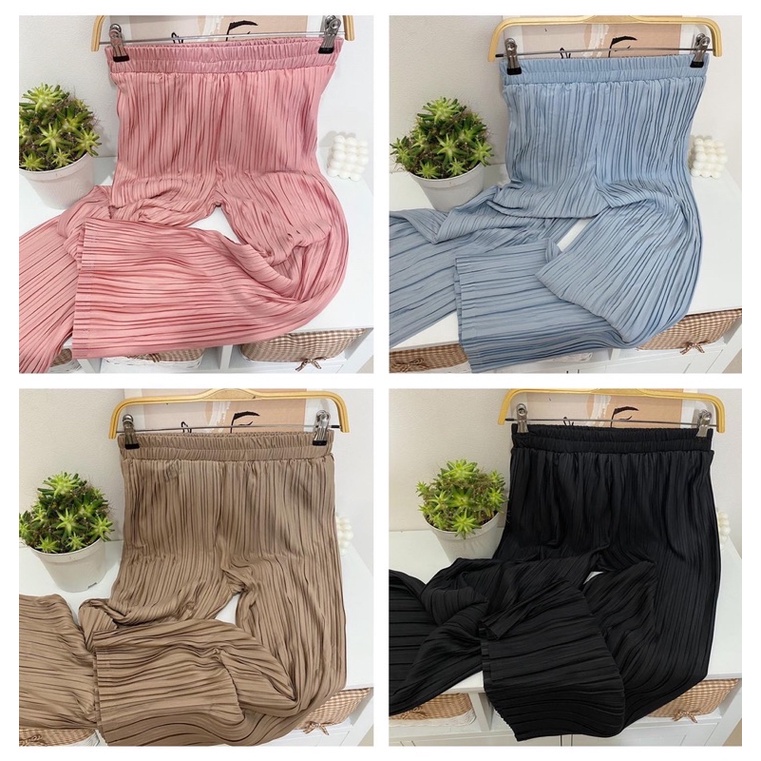 Zaskia 3D pleats pants / kulot plisket 3D
