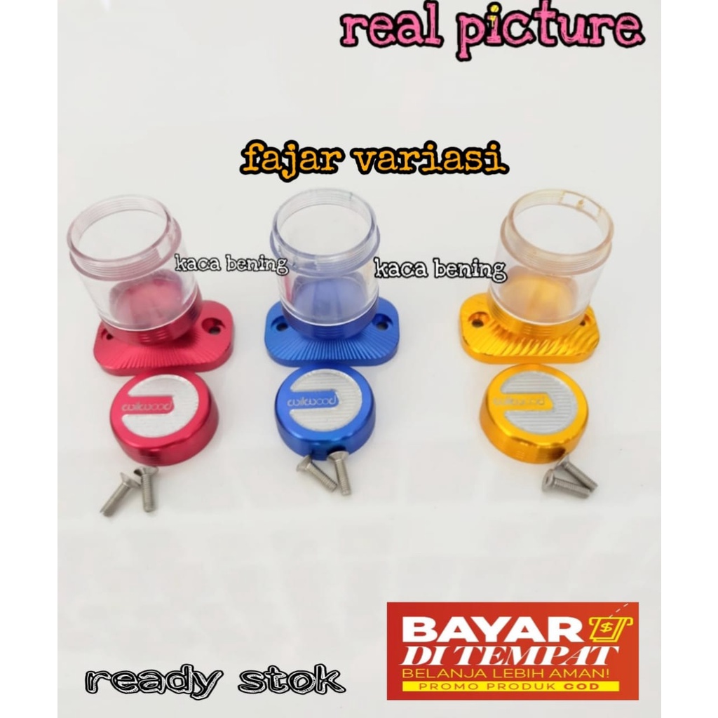 tutup minyak rem tabung minyak rem stempel tabung kaca motor Yamaha