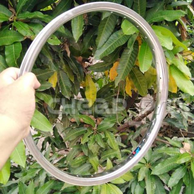 velg pelek sepeda 20 hole 28 besi berkualitas