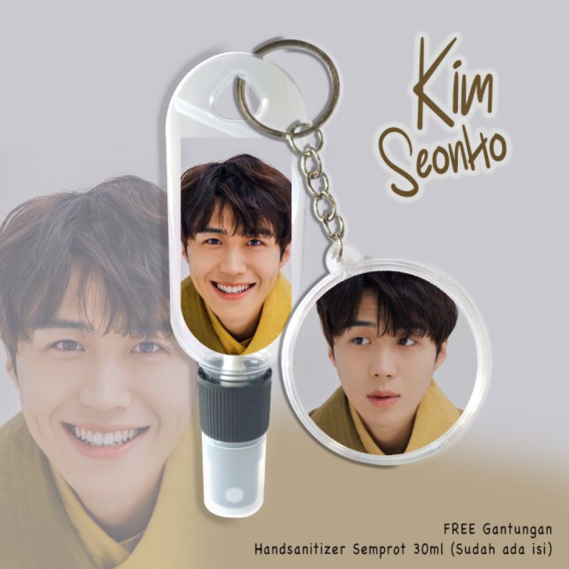 HAND SANITIZER KIM SEON HO FREE GANTUNGAN KUNCI