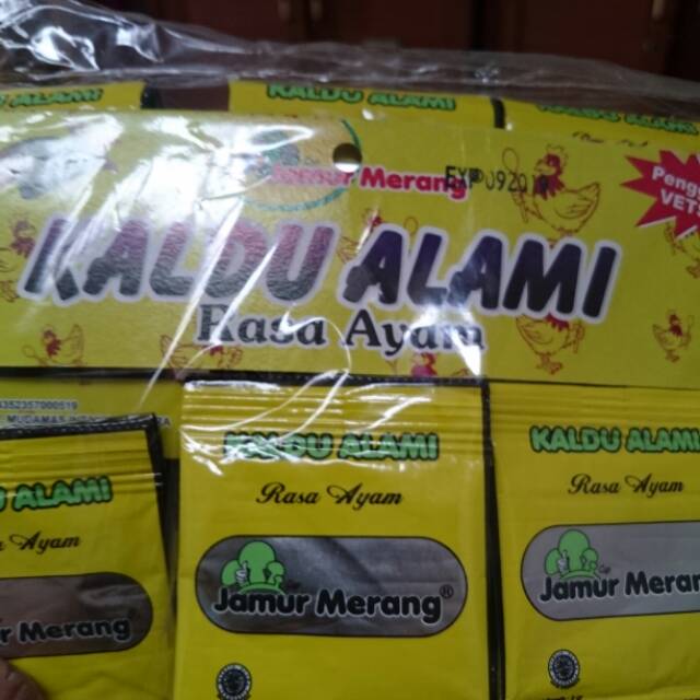 

KALDU ALAMI JAMUR MERANG RASA AYAM/PENGGANTI VETSIN /MSG