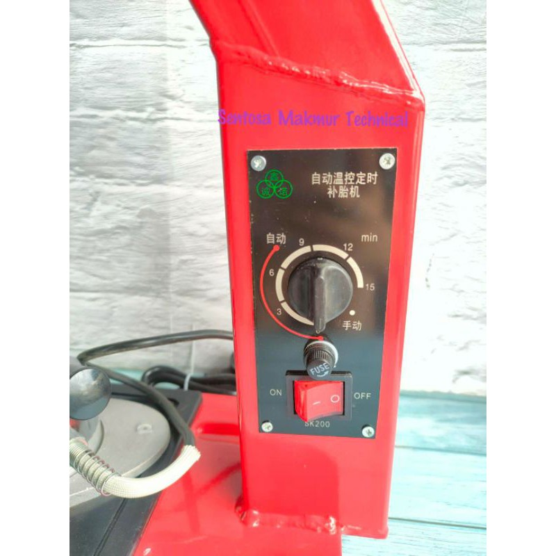 Kompor Alat Tambal Tempel Ban Listrik Elektrik Timer Otomatis
