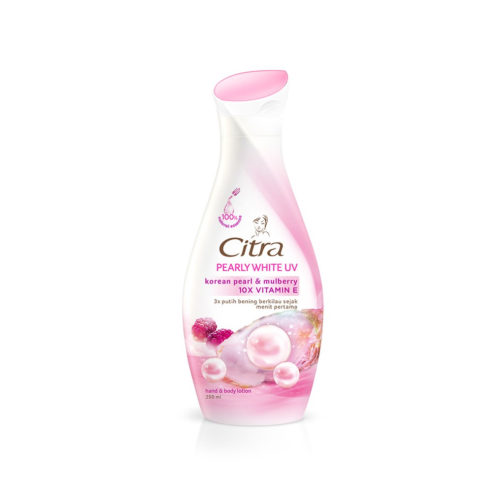 Citra Pearly White UV Hand Body Lotion 230 ml Losion Tubuh