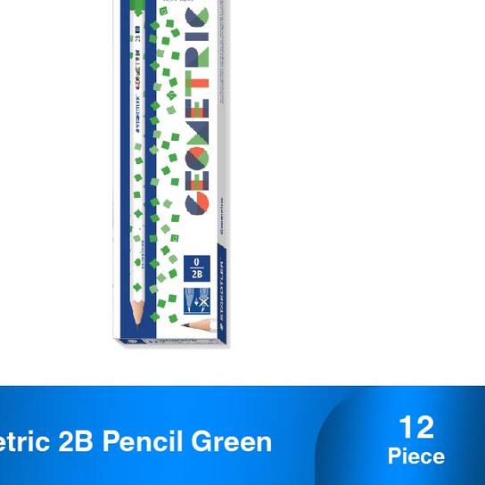 

♦ Staedtler Pensil Geometri 2B - Hijau ➥