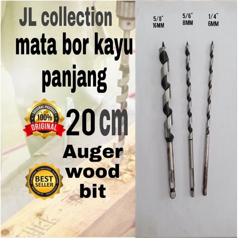 Mata bor kayu/ augerbit panjang 20cm