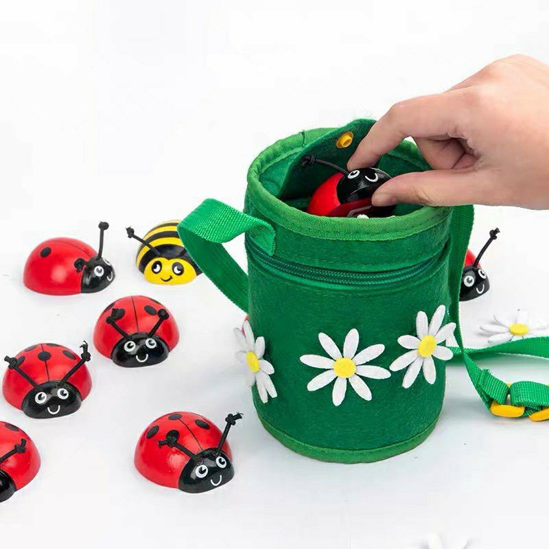 counting ladybug toys mainan berhitung anak