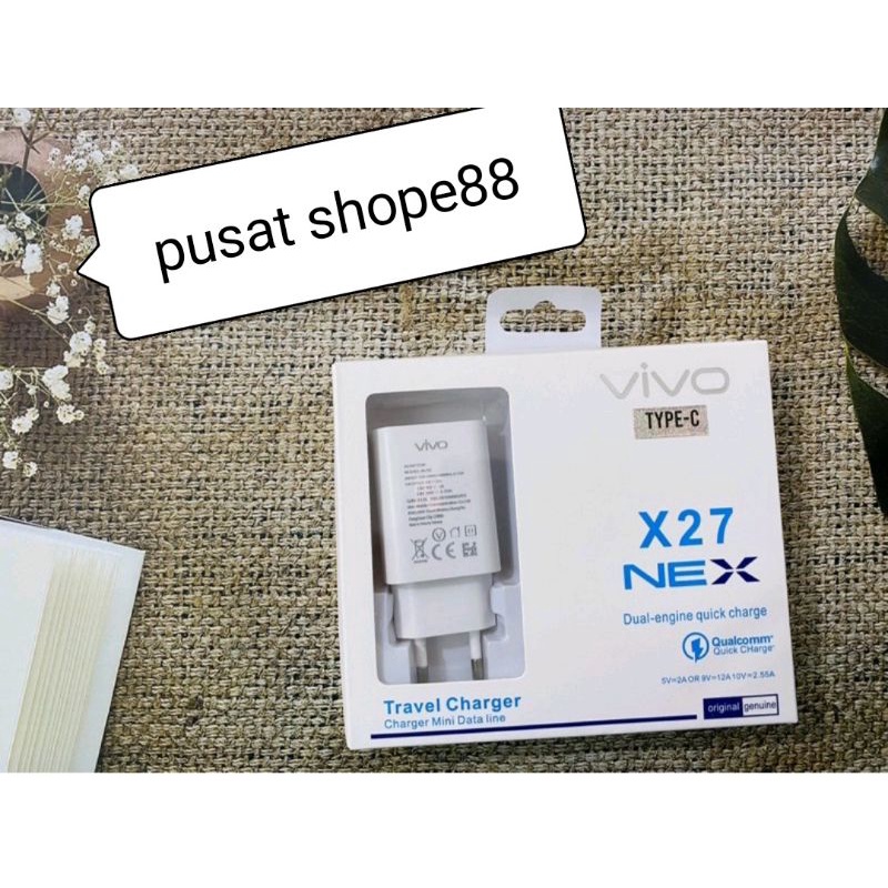 CHARGER VIVO X27 NEX TYPE C ORIGINAL CHARGER VIVO TYPE C ORIGINAL FAST CHARGING CHARGER VIVO TYPE C ORIGINAL CHARGER VIVO V19 ORIGINAL TYPE C ADAPTOR CHARGER VIVO ORIGINAL ADAPTOR HP FAST CHARGING VIVO KABEL TYPE C ADAPTOR VIVO TYPE C ORIGINAL