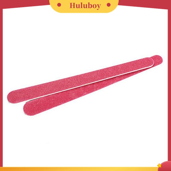 Huluboy Huluboy♡ 10pcs Balok Buffer Pengikir Kuku Untuk Manicure / Pedicure