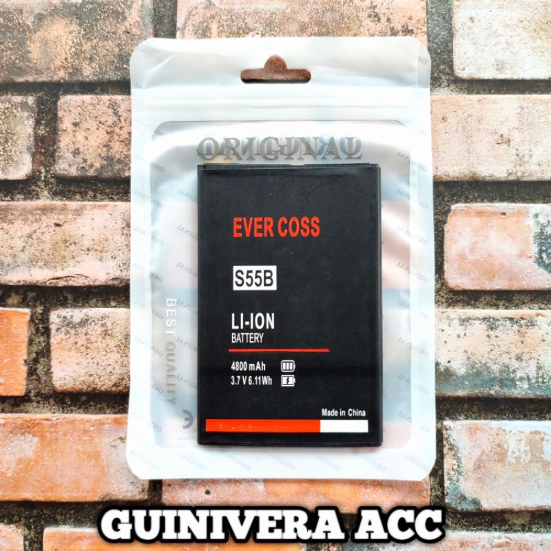 BATRE BATERAI EVERCOSS S55B / BATTERY / EVERCOSS GENPRO BOKEH S55B