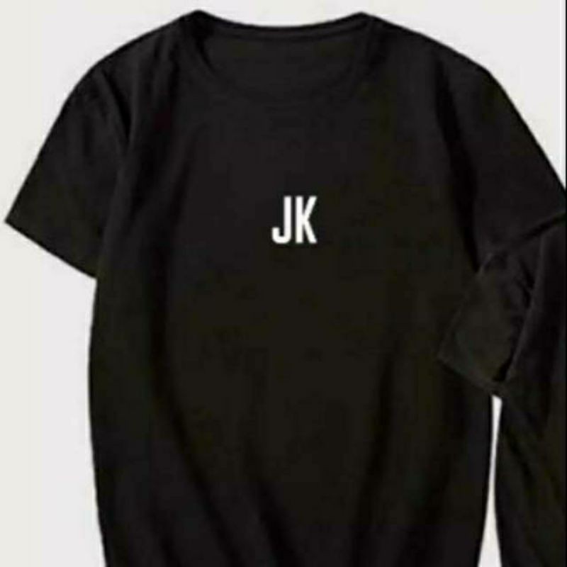 Kaos Kpop BTS request inisial JK jungkook V taehyung