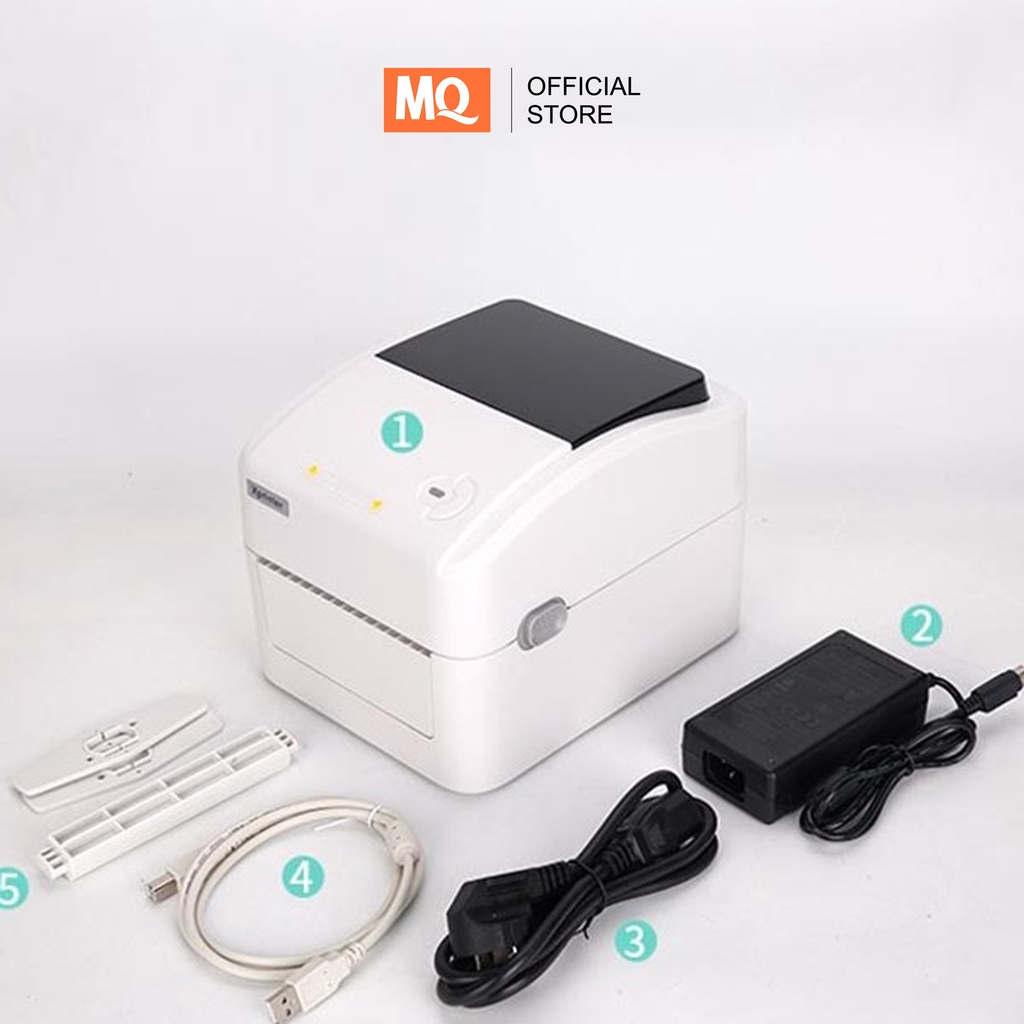MQ PRINTER BARCODE THERMAL LABEL PRINTER ORIGINAL 420B SIZE 110MM   A6