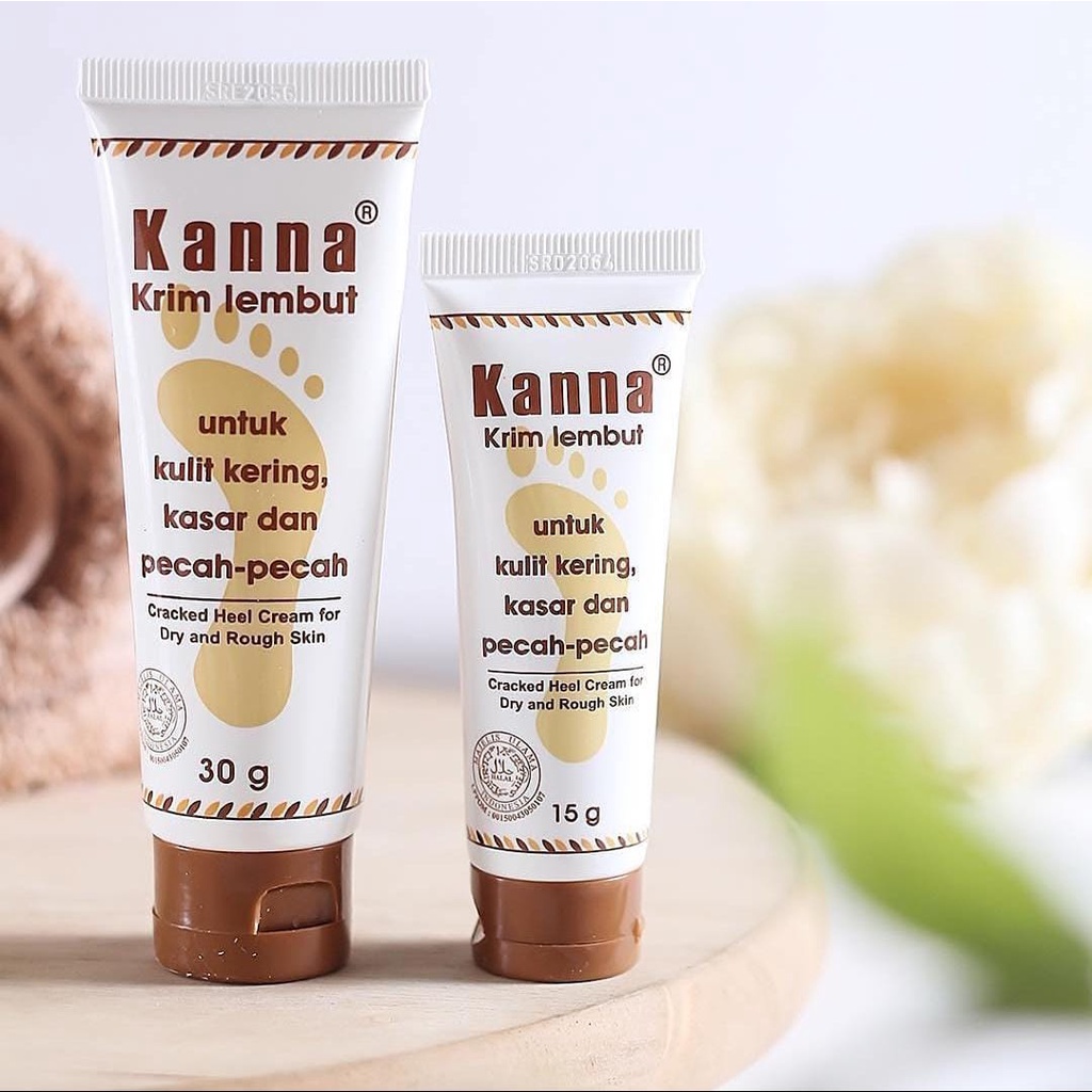 Kanna Soft Cream ✔️BPOM Kulit Kering Kulit Kasar Pecah-pecah Kanna Whitening