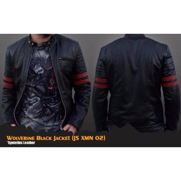 Jaket X-MAN Wolverine Black Jacket (JS XMN 02)