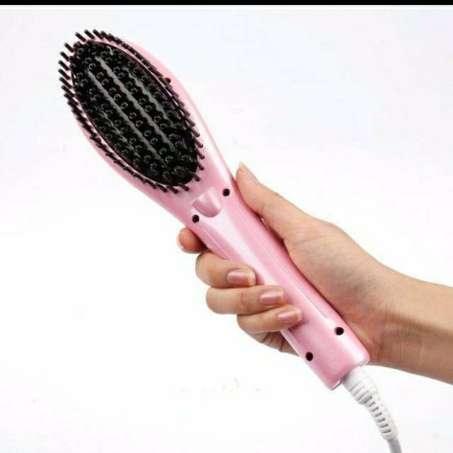 Catok Sisir Rambut Mini HQT 906A / Fast Hair Straightener HQT 906A
