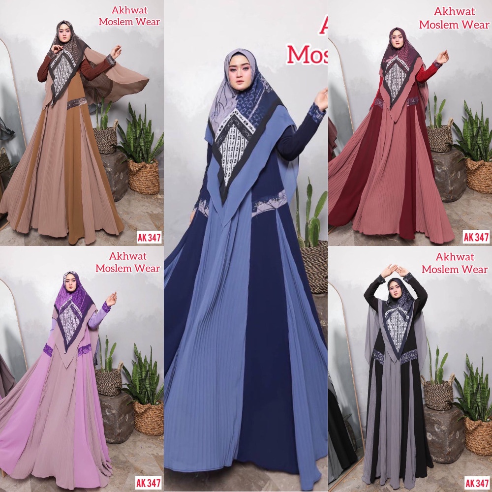 AKHWAT MOSLEM WEAR AK 347 #AKHWAT SYARI