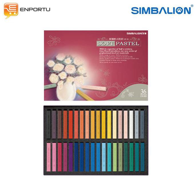 

New! Simbalion Soft Pastel 36 Colors Sp-36 Termurah