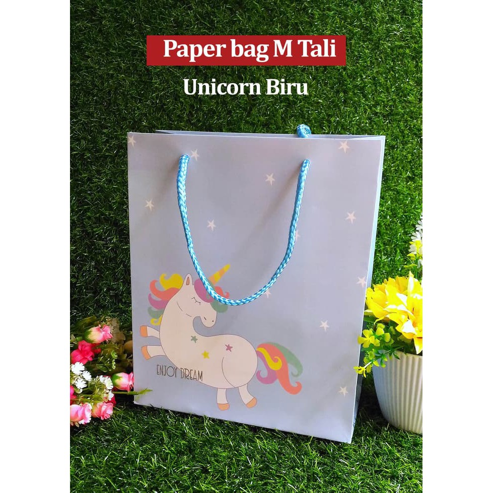 

Paper Bag Tali Motif / Tas Kertas Kado / Tas Ulang tahun - M DREAM