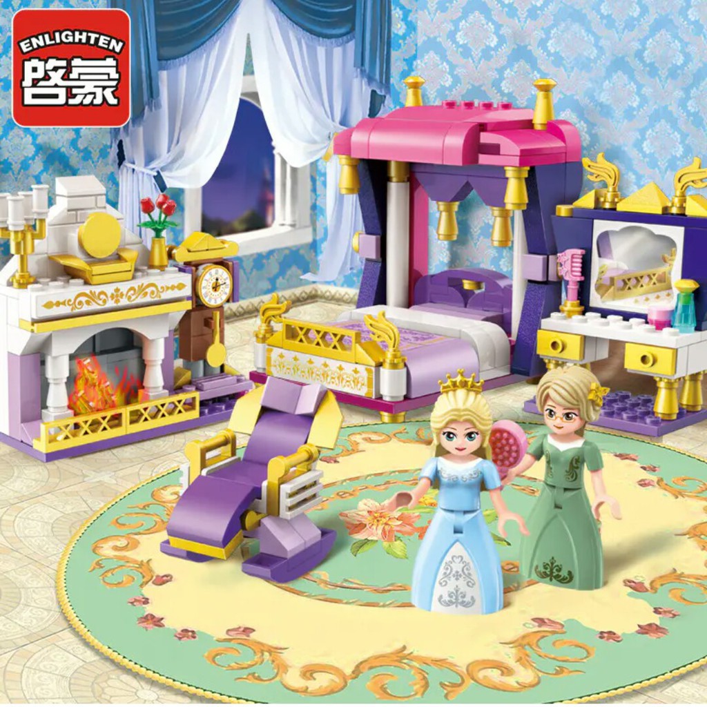 QMAN Princess Leah Bedchamber - Lego Brick