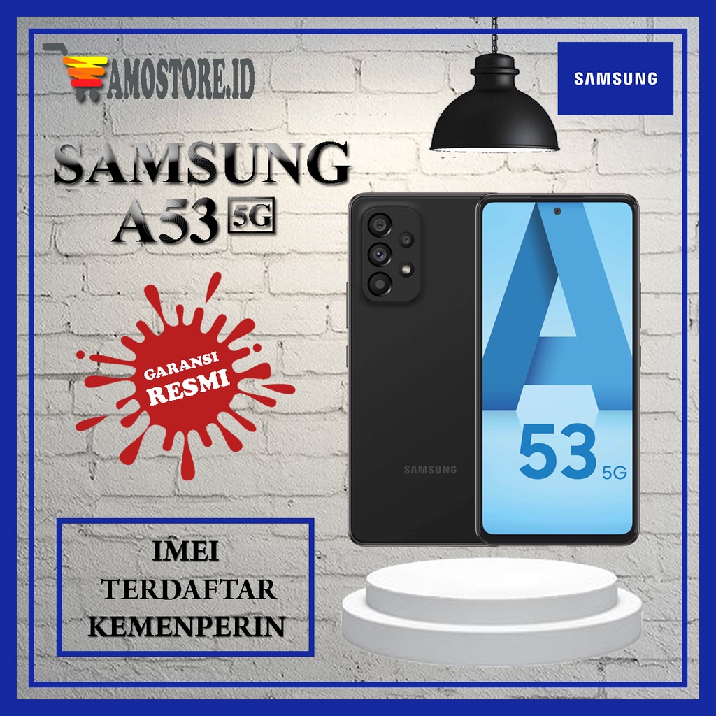 HP BARU SAMSUNG A53 5G RAM 8/128 GB &amp; RAM 8/256 GB NEW 100% ORI GRS RESMI INDONESIA TERMURAH