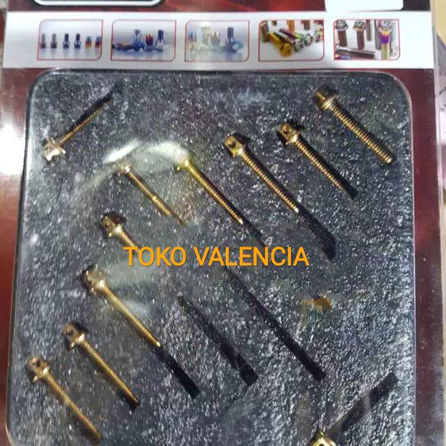 BAUT PROBOLT SATRIA FU BAUT BLOK MESIN SUZUKI