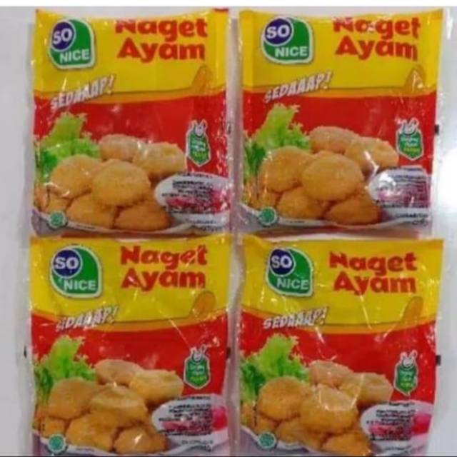 

So nice nugget ayam 250g