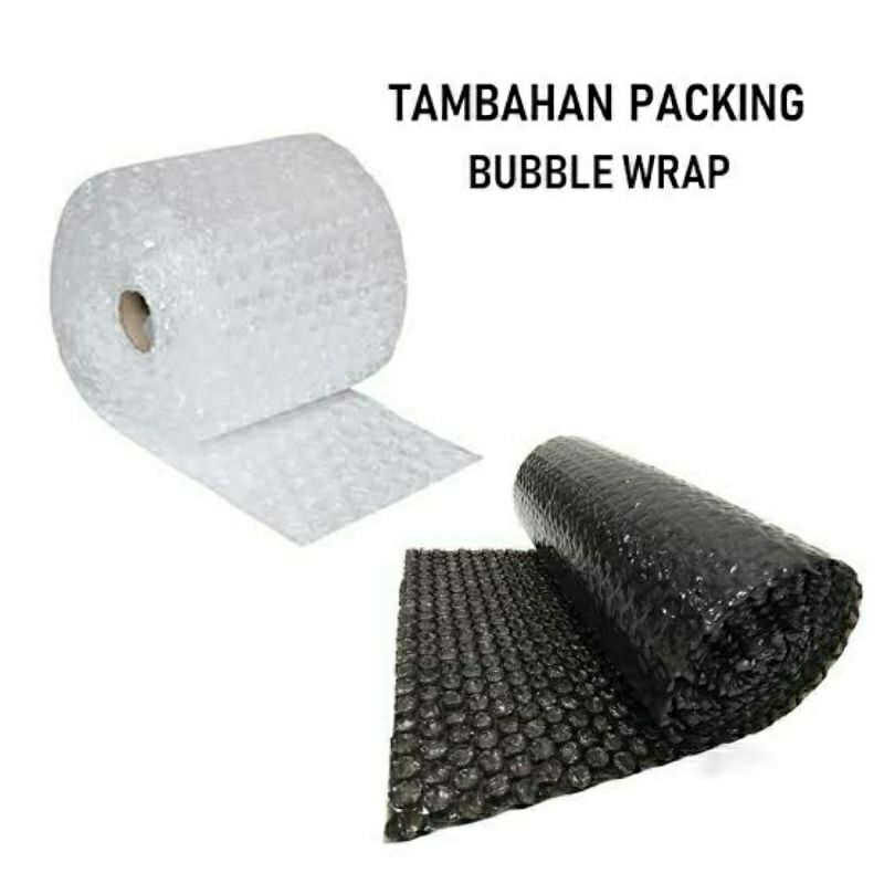 

Bubble Wrap tambahan packing