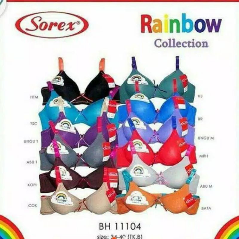 BRA BH SOREX RAINBOW 11104