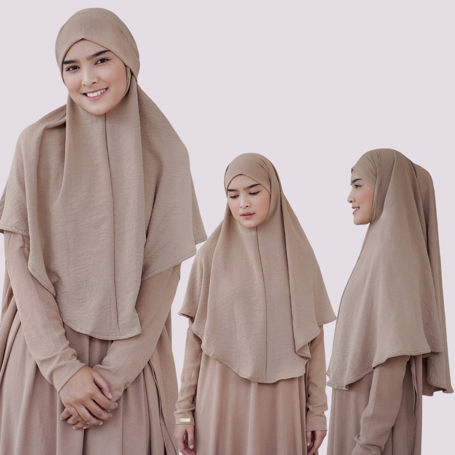 BERGO CRINKLE AGNES/ BERGO HAMIDAH/ KHIMAR CRINKLE AGNES/ BERGO CRINKLE AIRFLOW