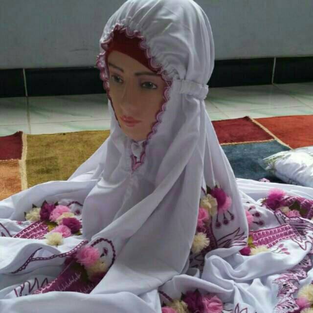 Mukena Terusan Bordir Tile