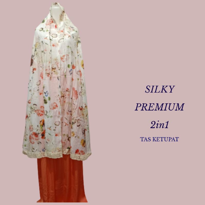 MUKENA SILKY PREMIUM 2in1 / MUKENA TRAVELLING